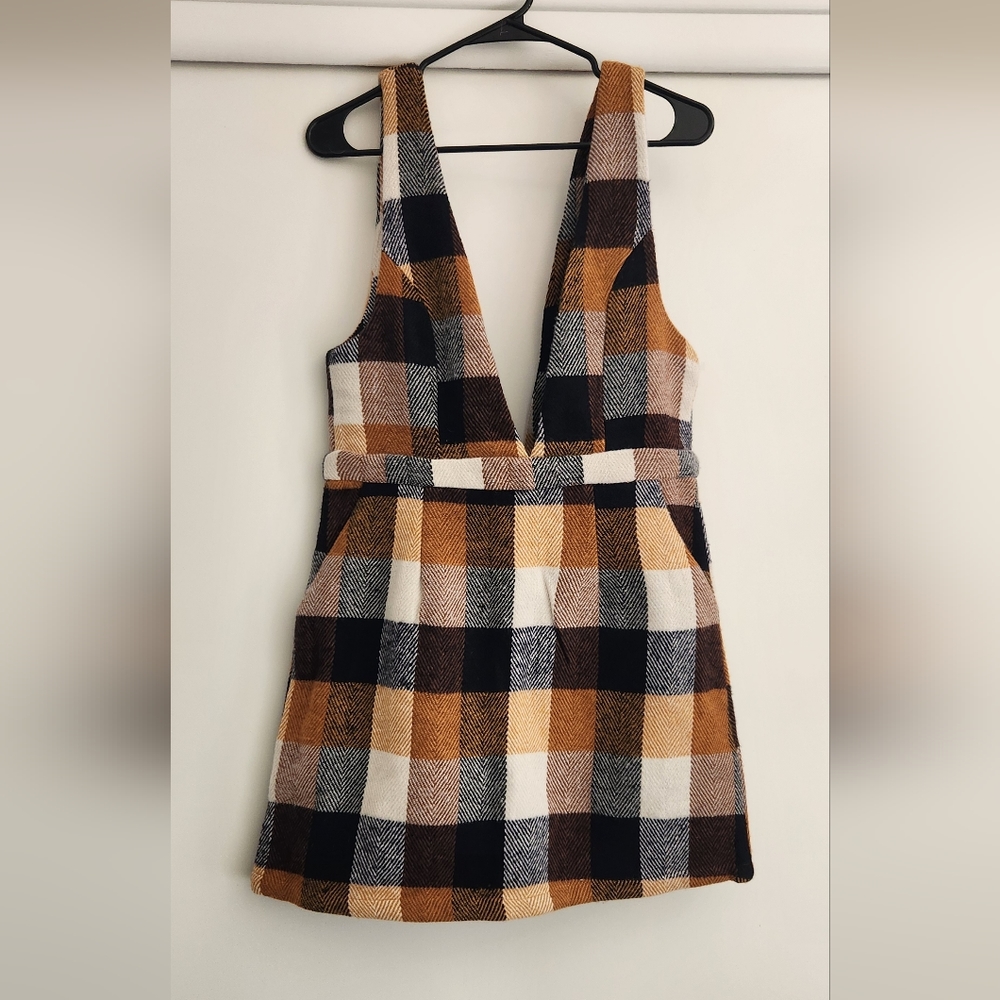 En saison buffalo plaid dress